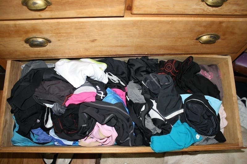 Tell Me Tuesday: Organizing Your Workout Drawer • Another Mother