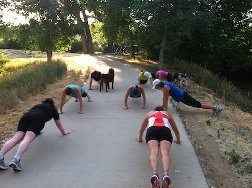 Germ-phobes can debate which is more grody: a paved footpath or a gym mat.
