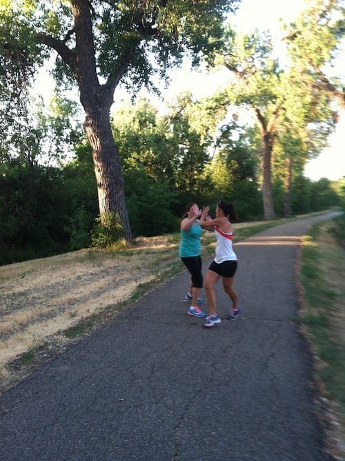 Hand-slapping camaraderie on the grapevine.