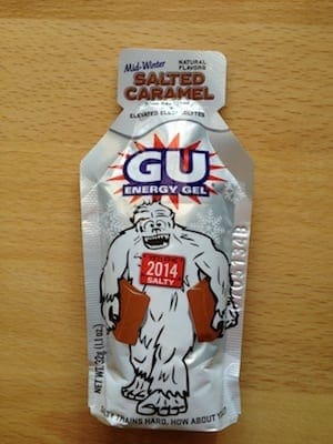 Salted Caramel: The new GU flavor that's so dang popular, it's almost as elusive as Sasquatch.