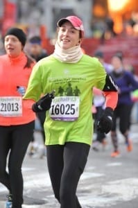 Nancy at the NYC Half Marathon