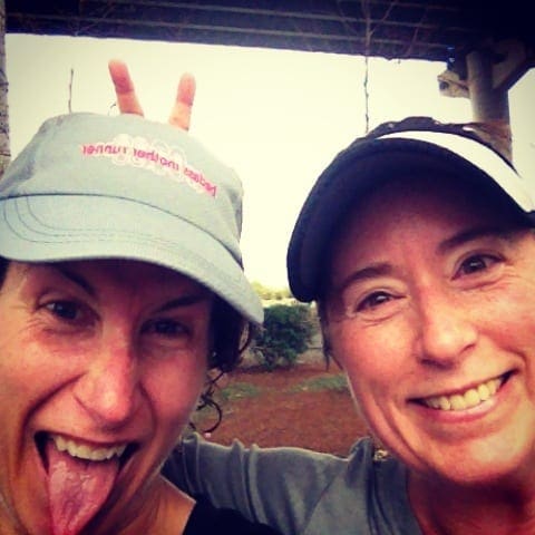 women running partners