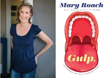 Author Mary Roach and her most recent captivating read