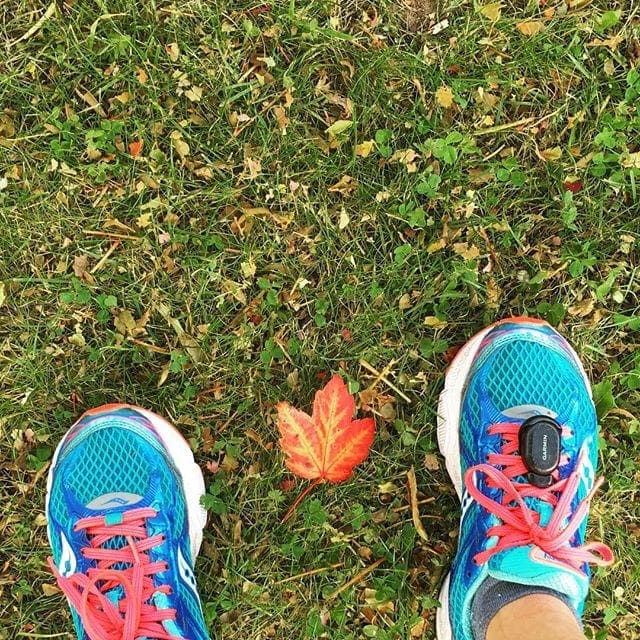 My Saucony Rides on a perfect fall day last week.