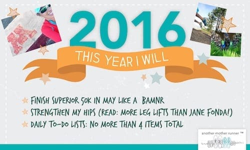 running resolutions from Dimity
