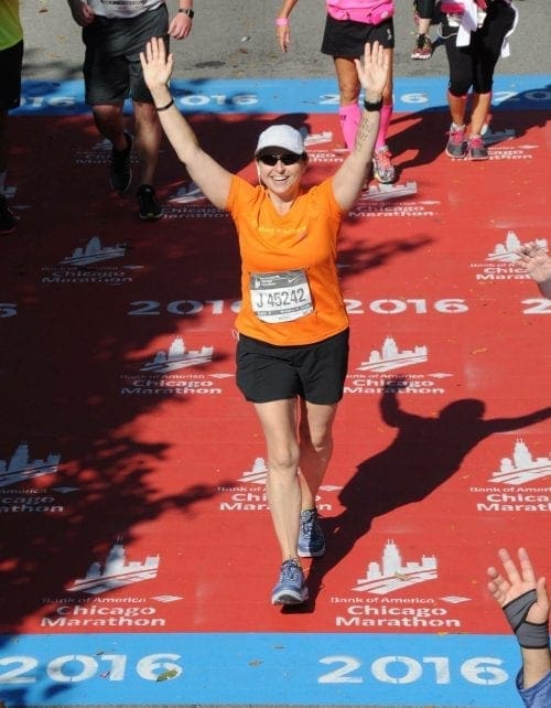 Running Through It: Chicago Marathon Finish Line