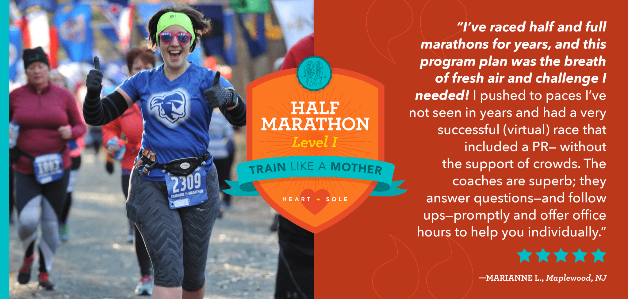 heart rate half marathon training plan