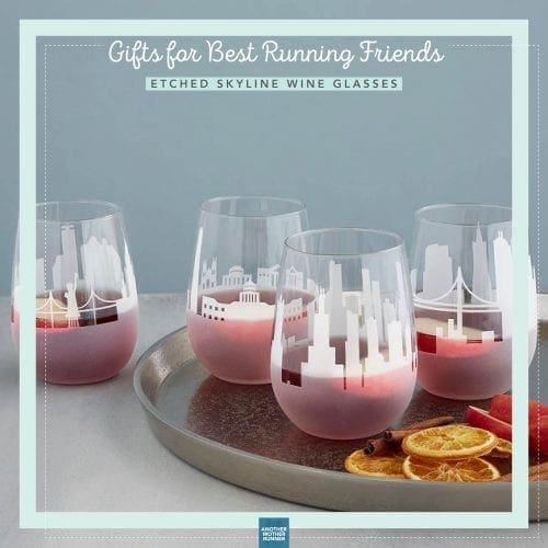 Etched Marathon Pint Glass, Gifts for Runners, Gifts for Marathon Runners