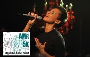 Alicia Keys gives the Mother Runners an extra boost during the virtual 5K.