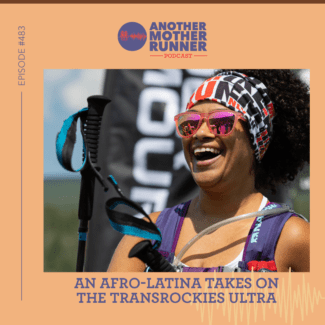 afro-latina runner transrockies