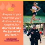 Female Police Officer Talks Running Safety