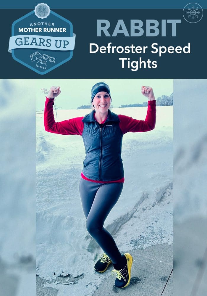 Women's Running Tights - Defroster Speed Tights - rabbit