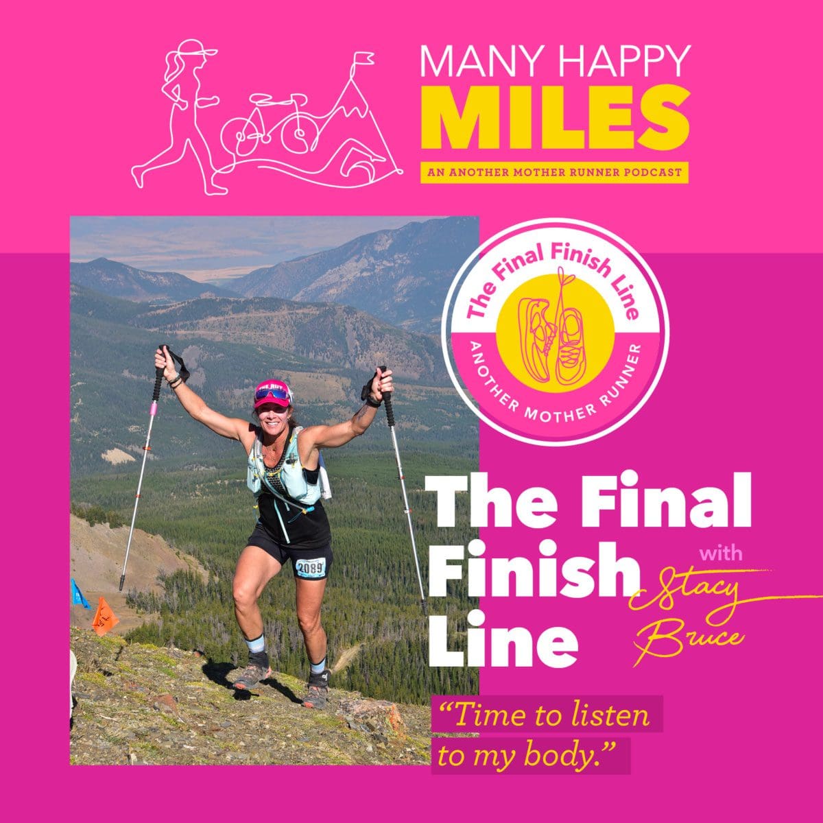 The Final Finish Line Many Happy Miles