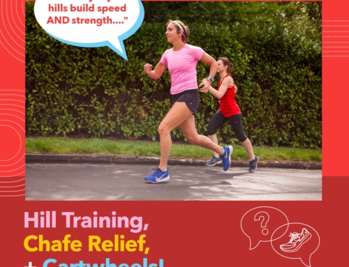 AMR Answers: Hill Training, Chafe Relief, + Cartwheels!