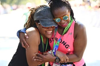 women marathon runners