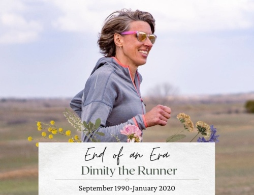 Dimity Writes Her Running Obituary